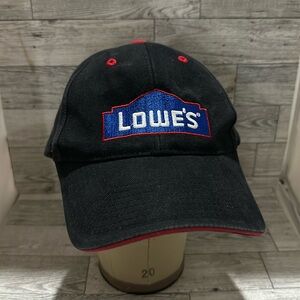 Lowe’s black baseball cap hat